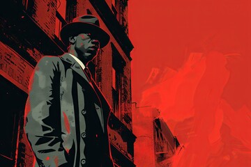 Amidst the bustling streets of Harlem, a jazz musician finds himself embroiled in a deadly game of deception and betrayal, as he races against time to clear his name.