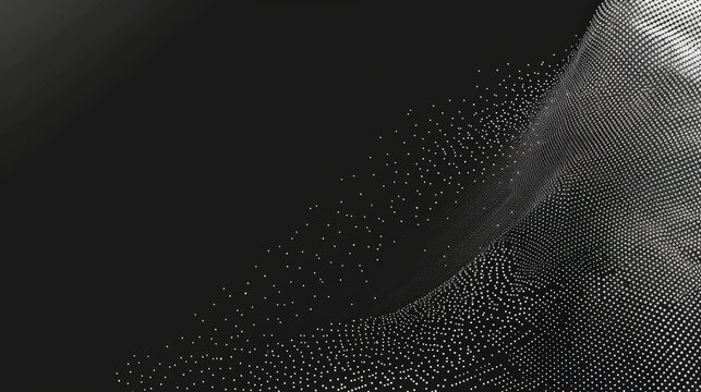 Noise grain background, pointillism dots gradient or dotwork pattern, vector stipple effect. Grain noise halftone or grainy texture or dotwork grain noise