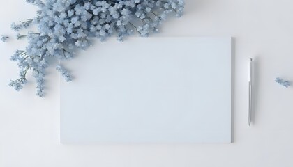 blank note paper on background