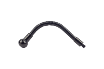 flexible leg for ring light, flexible leg for clamp isolated from background