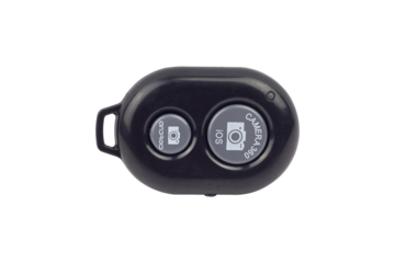 wireless remote for camera, bluetooth remote for phone camera, isolated from background