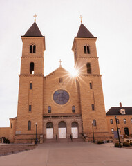 Fototapeta premium Cathedral on the plains