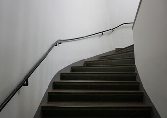 View of a old staircase