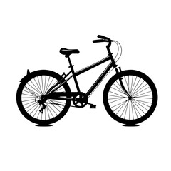 Fototapeta premium Bicycle SVG, Bike SVG, Bicycle Cut File, Bike Cut File, Bicycle Vector, Bike Vector, Bicycle Clipart, Bike Clipart, Cricut, Png, Silhouette, Mountain Bike Svg bundle, svg files for cricut, digital dow