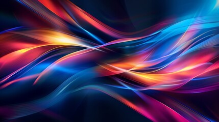 A colorful, abstract background with a blue and red gradient swirl