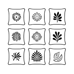 pillow, cushion, bed, soft, comfortable, decor, decoration, home, furniture, object, design, fabric, bedroom, sofa, comfort, sleep, bedding, interior, cotton, feather, vector, isolated, rest, pattern,