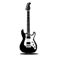 Naklejka premium Bass Guitar Svg, Guitar png, Guitar Silhouette, Guitar Shape SVG, Guitar SVG, Guitarist PNG, Guitarist Vector, Guitar Player Vector, Music Svg, Guitarist SVG, Musician SVG, Guitarist Clipart, Music No