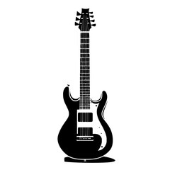 Obraz premium Bass Guitar Svg, Guitar png, Guitar Silhouette, Guitar Shape SVG, Guitar SVG, Guitarist PNG, Guitarist Vector, Guitar Player Vector, Music Svg, Guitarist SVG, Musician SVG, Guitarist Clipart, Music No