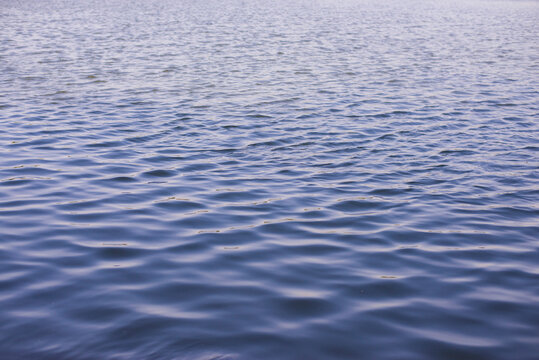 blue water reflection surface image