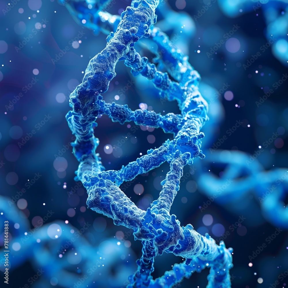 Poster study the genetic makeup and structure of chromosomes and dna for a deeper understanding of scientif