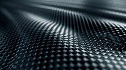 flat illustration of a realistic carbon fiber mesh pattern - obrazy, fototapety, plakaty