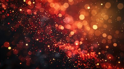 glitter background,Abstract background with explosion of particles,Abstract gold bokeh background. Festive,lights, holiday poster concept, greeting cards 3d rendering
