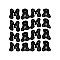 Retro Mama T-shirt