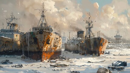 Frozen Shipyard