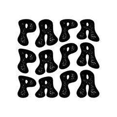 Retro Papa T-shirt