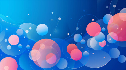 background with balloons