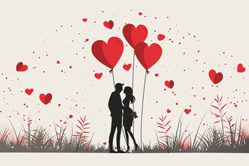 Partnership in Love: Graphic Artworks Showcasing Unique Designs, Touch Illustrations, and Artistic Expressions of Loving and Comforting Themed Patterns.