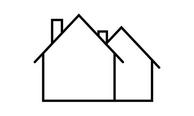 Icono de casas representando un pueblo.