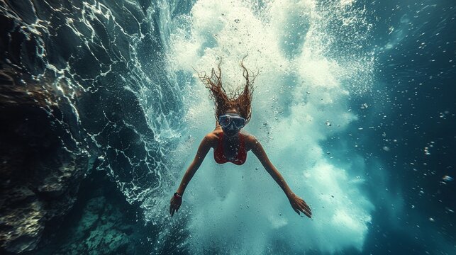 Celebrate the universal appeal of bungee jumping with realistic photography that captures the diverse range of people drawn to this thrilling activity. 