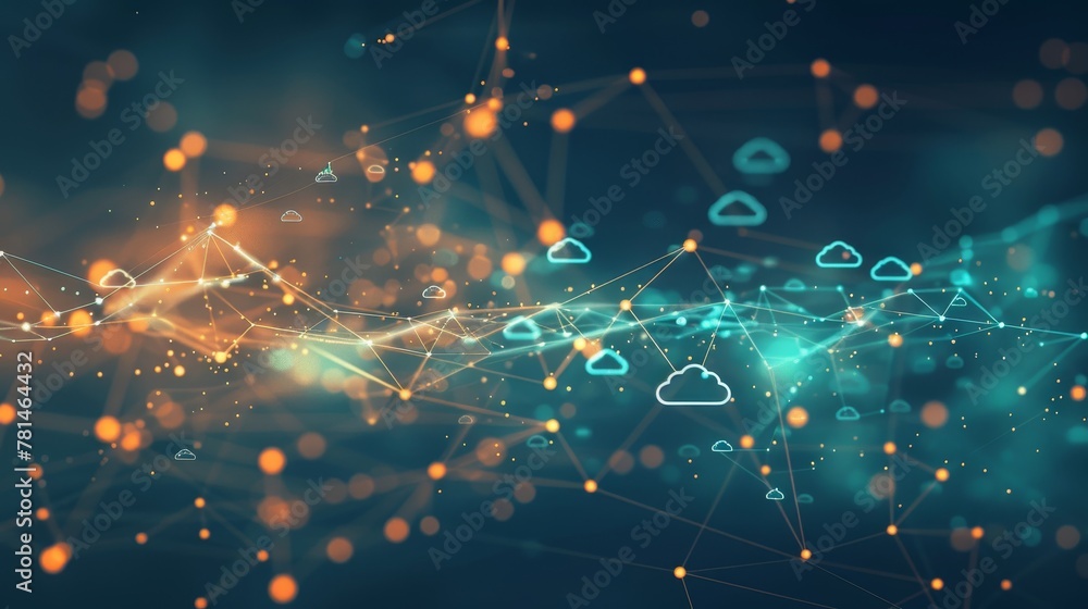 Poster cloud computing: a network of servers and devices interconnected through cloud technology
