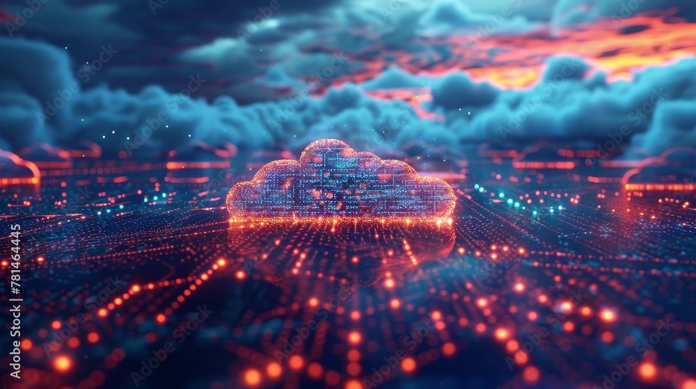 Poster cloud computing: a vast network of interconnected servers