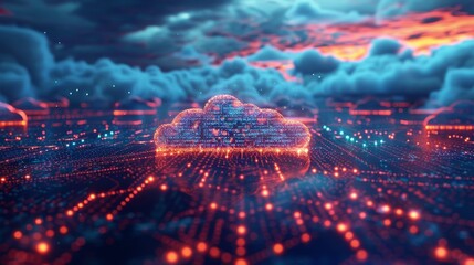 Cloud Computing: A vast network of interconnected servers