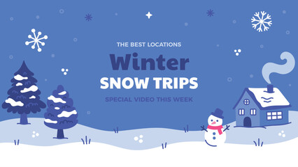 Youtube thumbnail for winter season celebration
