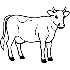     cow vector illustration
