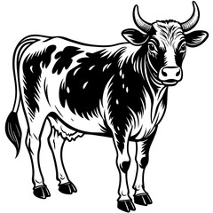     cow vector illustration
