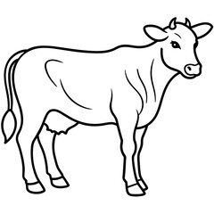 cow vector illustration