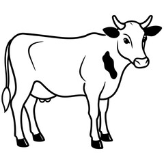 cow vector illustration