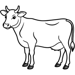 cow vector illustration
