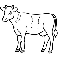 cow vector illustration