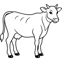 cow vector illustration