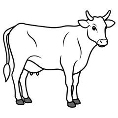cow vector illustration