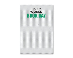 Flat illustration for World Book Day celebration