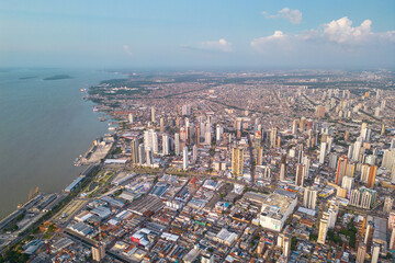 Aerial View of Belem City in North of Brazil
