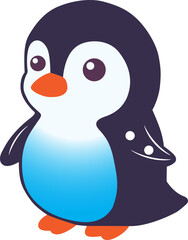 PENGUIN CUTE  CARTOON ILLUSTRATION  DESIGN