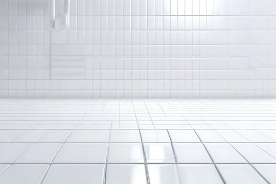 white room with wall