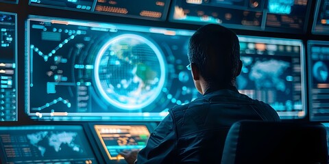 Radar Monitoring Global Internet Traffic Highlighting Surveillance Capabilities of Modern Technology