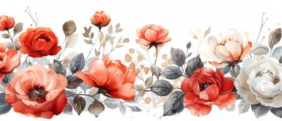 Add a touch of elegance with watercolor clipart of intricate patterns, lace, and ornaments