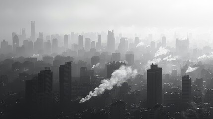 Air pollution, environmental pollution, environmental damage
