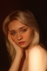 Fototapeta premium Portrait of woman