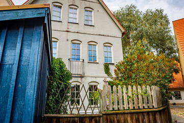 Medeltidsinspirerade området Jakriborg i Hjärup