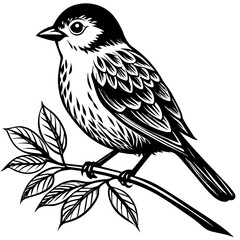  Bird vector illustration.
