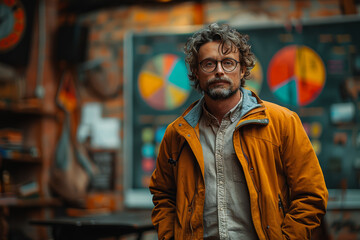 An essential concept being taught in a financial literacy program, showcasing the importance of financial education. Concept of economic empowerment. Generative Ai.