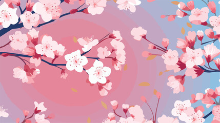 Japanese Cherry Blossoms Japanese floral cherry blo
