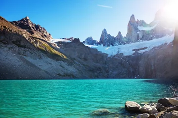 Fotobehang Cerro Torre Patagonia