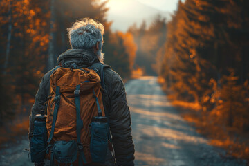 Embracing the concept of "aging with attitude" and defying stereotypes. Concept of attitude defiance. Generative Ai.