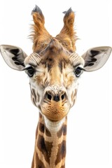 Obraz premium giraffe isolated on white